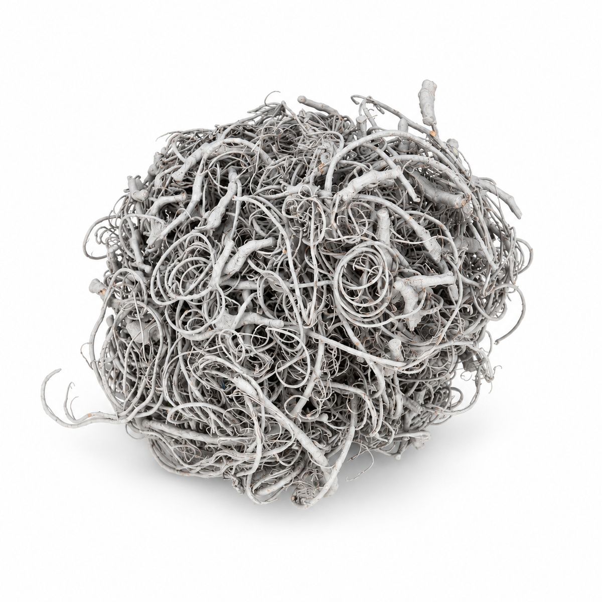 Curly Moos grau, ca. 50 g: Dekomoos aus Tamarindenfaser