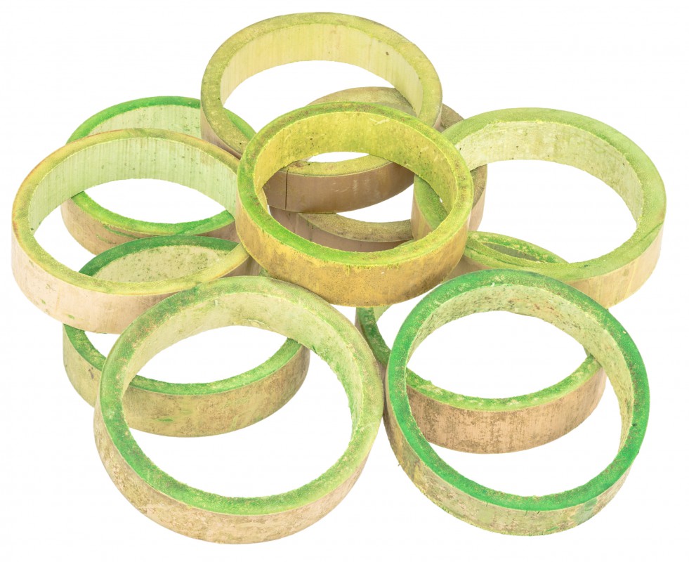 Handgefertigte Bambus-Ringe Für Kletterpflanzen – 61 Cm, U-förmig, Flexibel, Ideal Für Tomaten & Bohnen