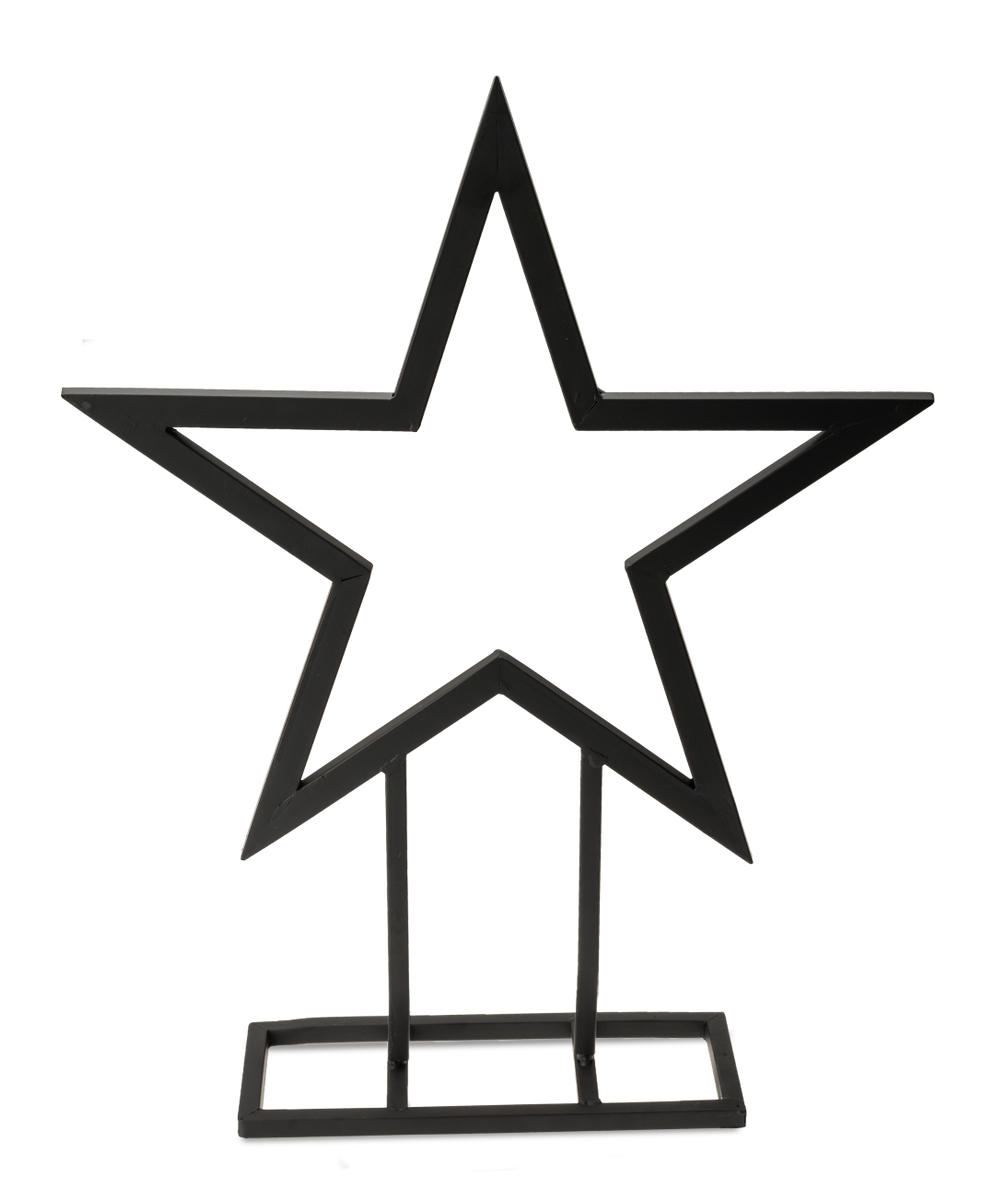 Metallrahmen Stern 50x38cm | Metallständer
