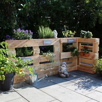 blumenkasten mit sichtschutz selber bauen robinia-pro PFLANZKASTEN mit SICHTSCHUTZ – robinia24 main image 0