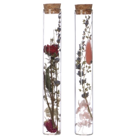 NaDeco Trockenblumen im Glas mit Korken in vielen Größen zur Auswahl Boho-Deko - Bild 10 von 11